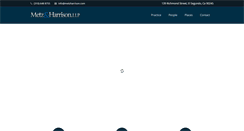Desktop Screenshot of metzharrison.com