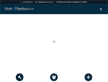 Tablet Screenshot of metzharrison.com